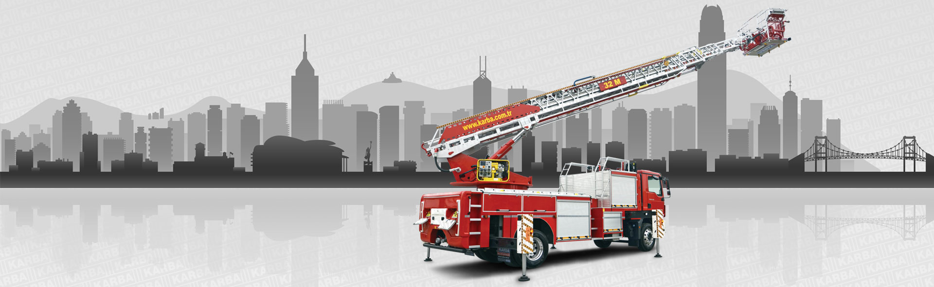 Aerial Ladder Firefighting Vehicles