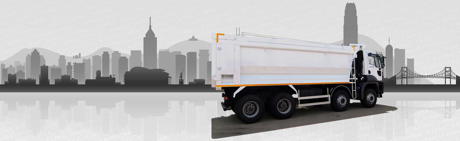 Tipper Trucks with Half-Pipe Type