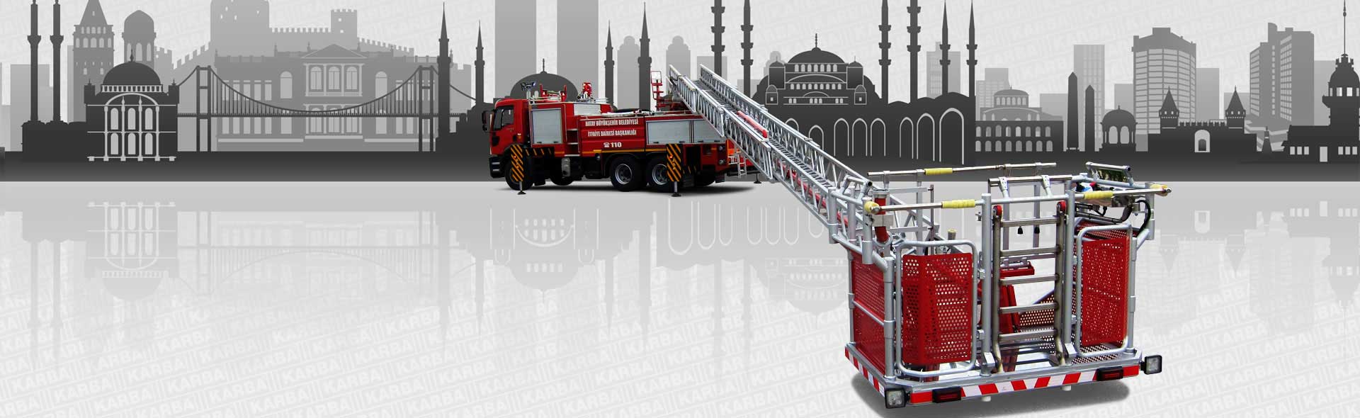 Aerial Ladder Firefighting Vehicles