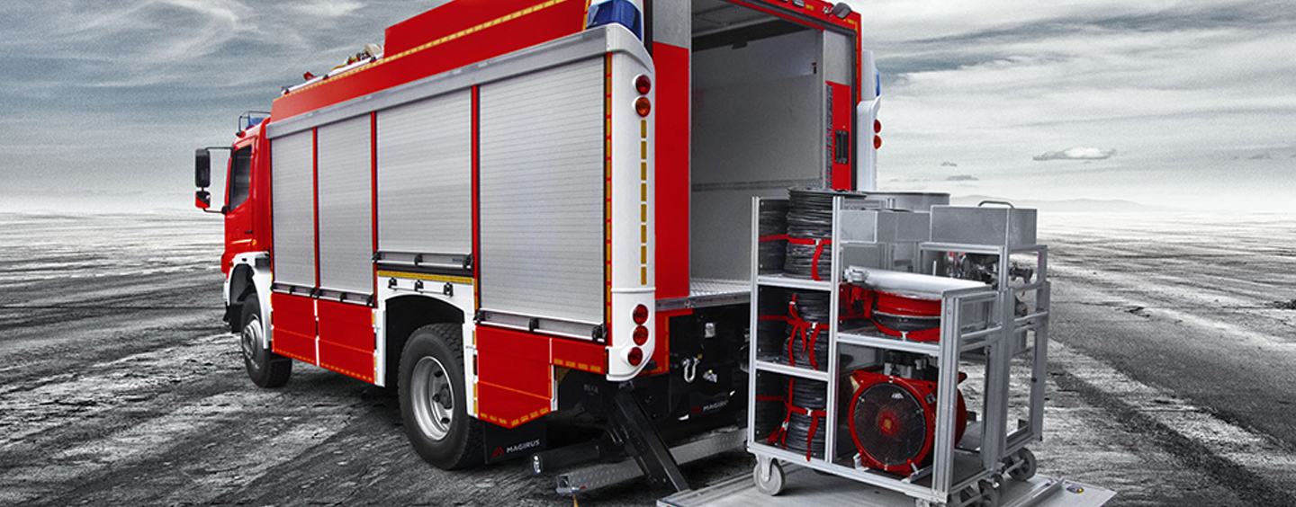 Magirus Orman Yangın Söndürme Araçları