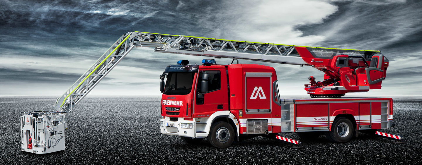 Magirus M32L-AS Hidrolik Merdivenli İtfaiye Aracı