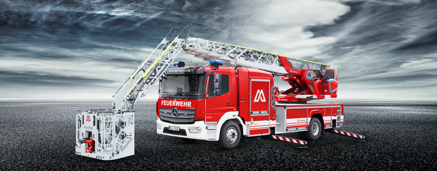 Magirus M32L-AT Hidrolik Merdivenli İtfaiye Aracı