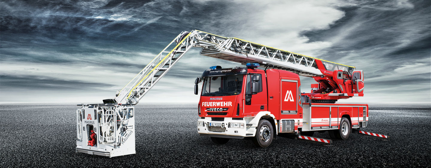 Magirus M42L-AS Hidrolik Merdivenli İtfaiye Aracı