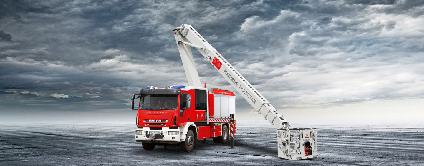 Magirus MultiStar Teleskopik Bomlu İtfaiye Aracı