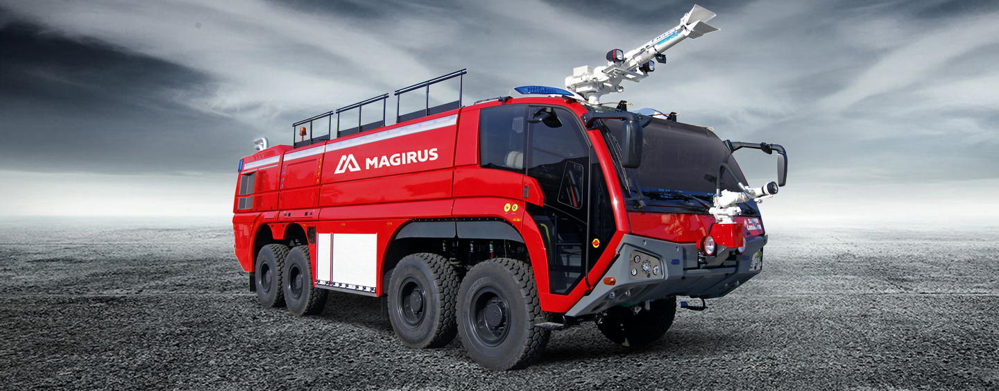Magirus SüperDragon X8 Kısa Dingil Havaalanı İtfaiye Aracı