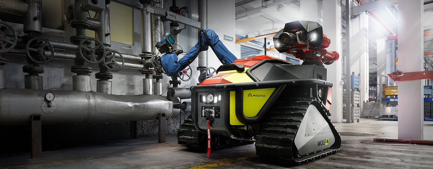 Magirus Wolf R1 Taktik Müdahale Robotu