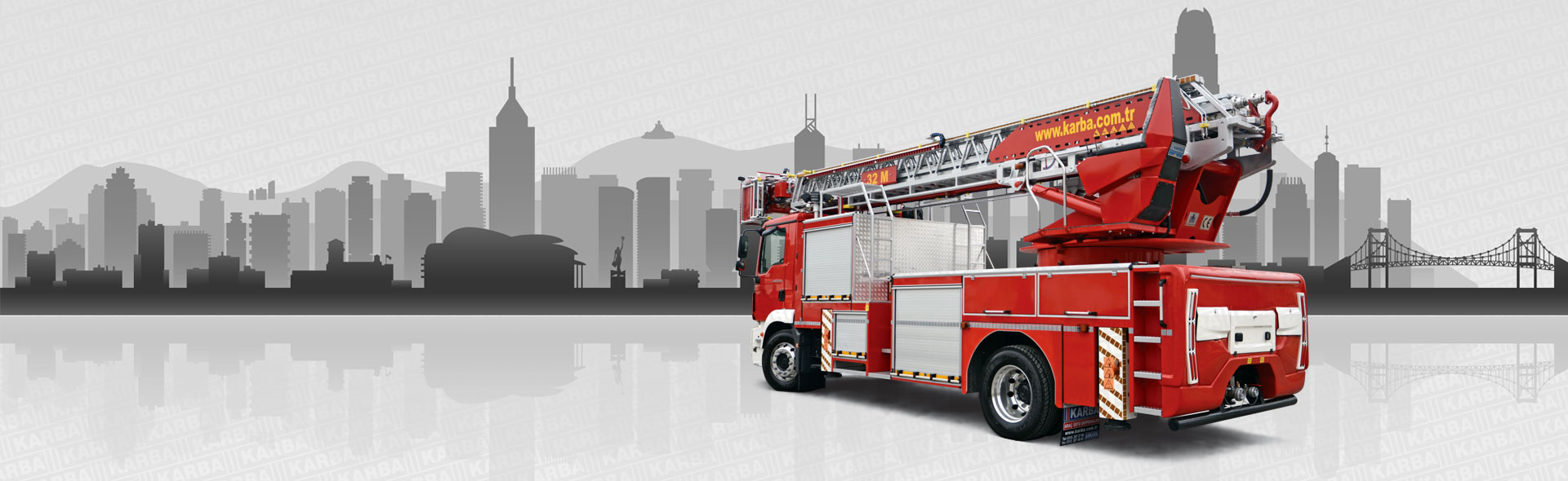 Aerial Ladder Firefighting Vehicles