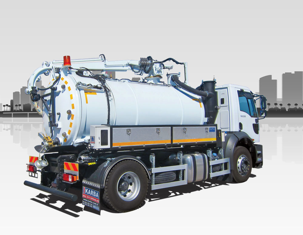 Telescopic Suction Boom Vacuum Trucks